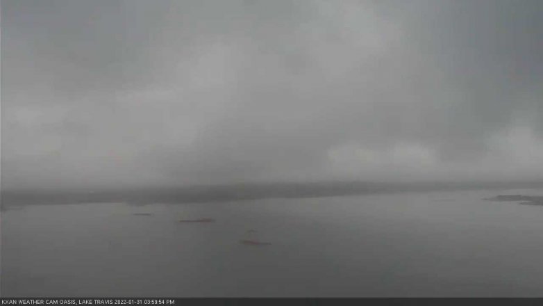 Lake Travis webcam, January 31, 2022 4:00 PM CT