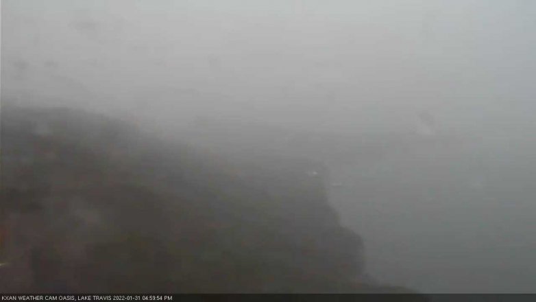 Lake Travis webcam, January 31, 2022 5:00 PM CT