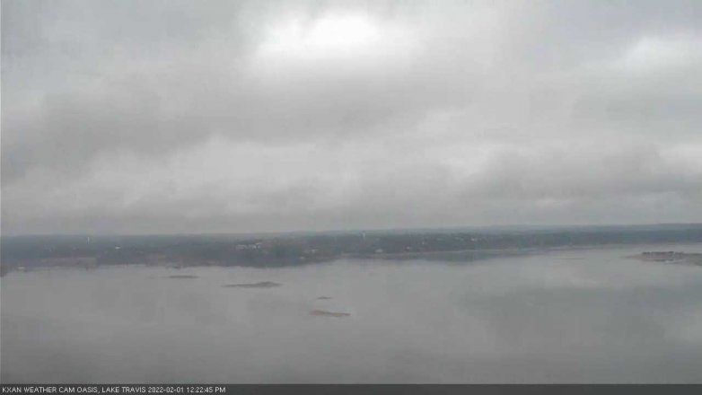 Lake Travis webcam, February 1, 2022 12:25 PM CT
