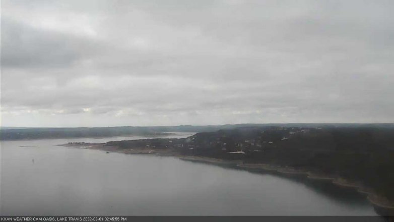 Lake Travis webcam, February 1, 2022 2:45 PM CT