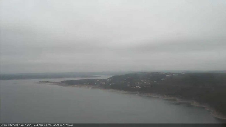 Lake Travis webcam, February 2, 2022 11:00 AM CT