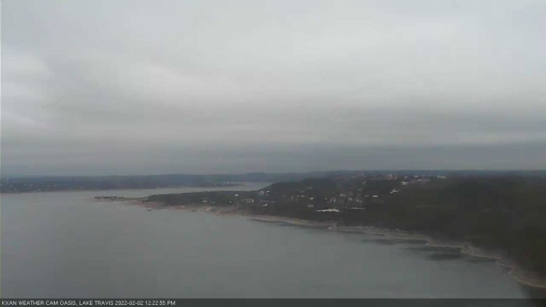 Lake Travis webcam, February 2, 2022 12:25 PM CT