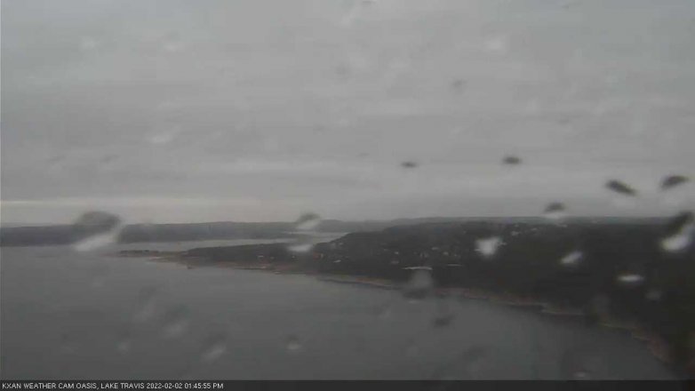 Lake Travis webcam, February 2, 2022 1:45 PM CT