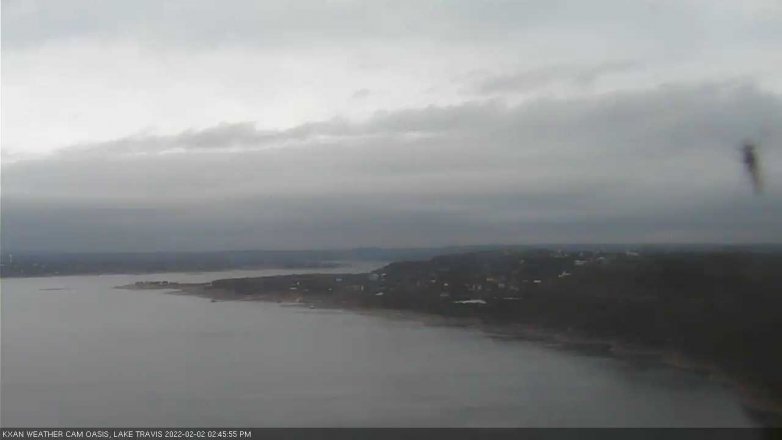 Lake Travis webcam, February 2, 2022 2:45 PM CT
