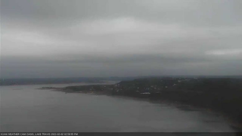 Lake Travis webcam, February 2, 2022 3:00 PM CT