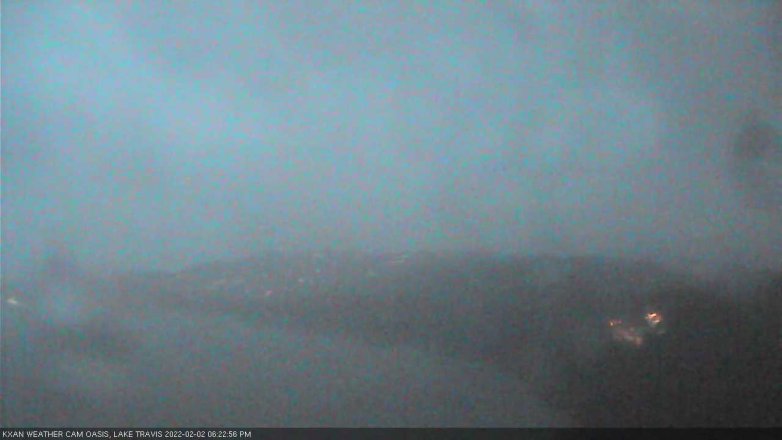 Lake Travis webcam, February 2, 2022 6:25 PM CT