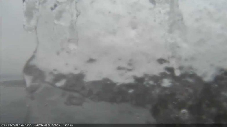 Lake Travis webcam, February 3, 2022 12:00 PM CT