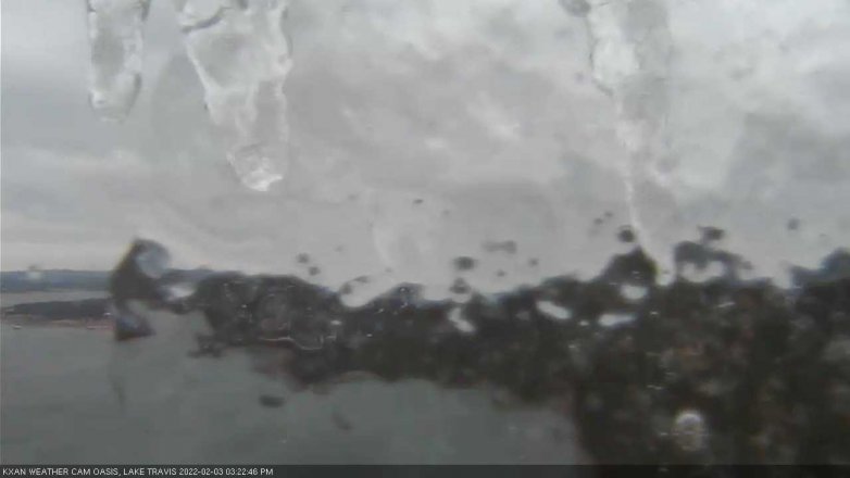 Lake Travis webcam, February 3, 2022 3:25 PM CT
