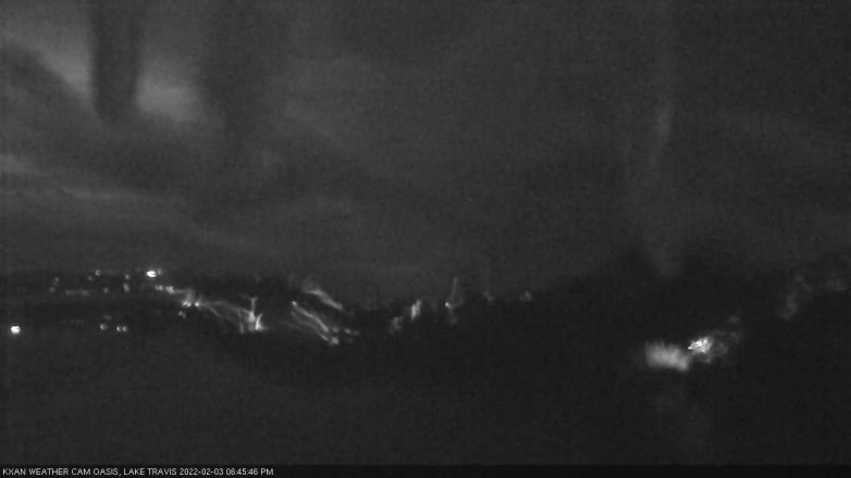Lake Travis webcam, February 3, 2022 6:45 PM CT
