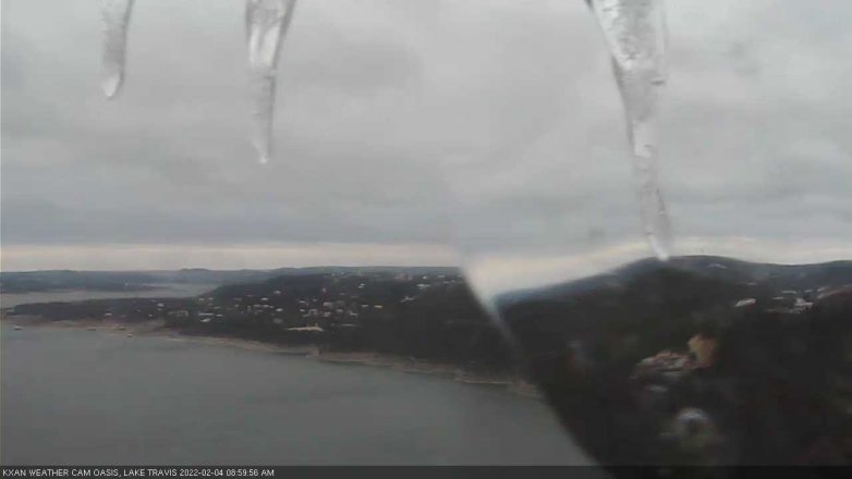 Lake Travis webcam, February 4, 2022 9:00 AM CT