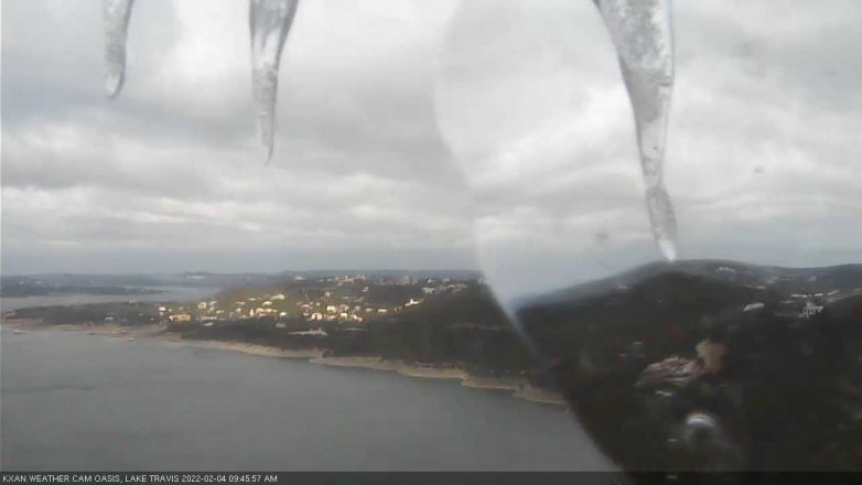 Lake Travis webcam, February 4, 2022 9:45 AM CT