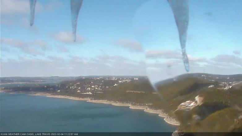Lake Travis webcam, February 4, 2022 11:25 AM CT