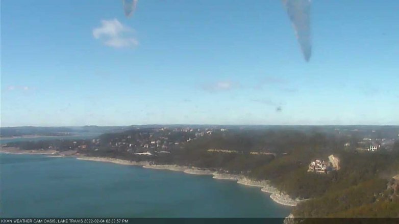 Lake Travis webcam, February 4, 2022 2:25 PM CT
