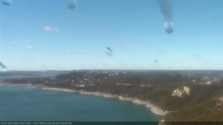 Lake Travis webcam, February 4, 2022 2:45 PM CT