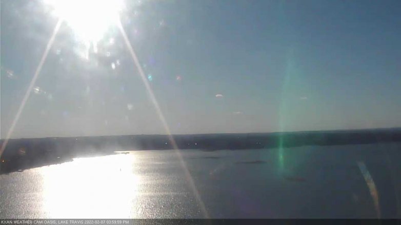 Lake Travis webcam, February 7, 2022 4:00 PM CT