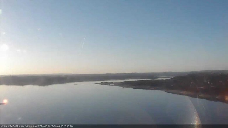 Lake Travis webcam, February 9, 2022 5:25 PM CT