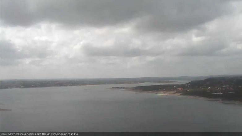 Lake Travis webcam, February 16, 2022 2:25 PM CT