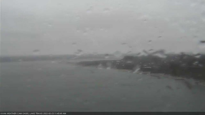 Lake Travis webcam, February 23, 2022 11:45 AM CT