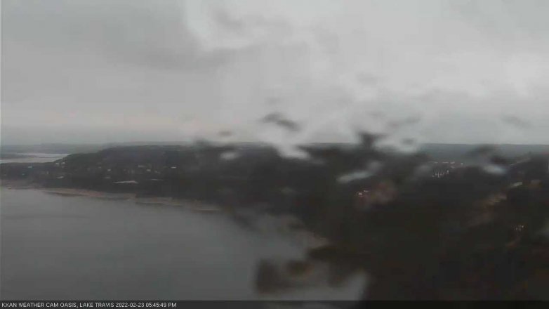 Lake Travis webcam, February 23, 2022 5:45 PM CT