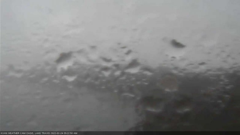 Lake Travis webcam, February 24, 2022 9:25 AM CT