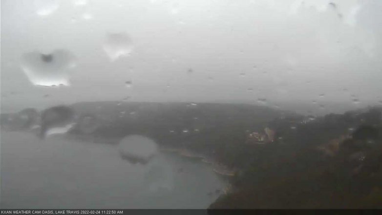Lake Travis webcam, February 24, 2022 11:25 AM CT