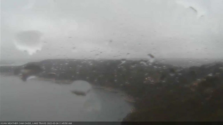 Lake Travis webcam, February 24, 2022 11:45 AM CT