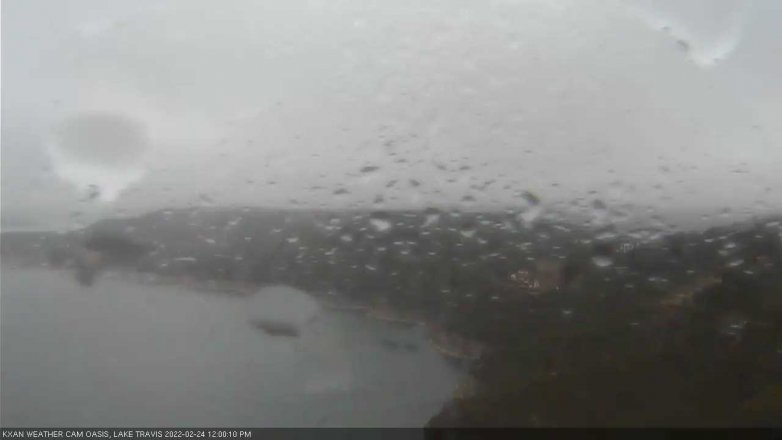 Lake Travis webcam, February 24, 2022 12:00 PM CT