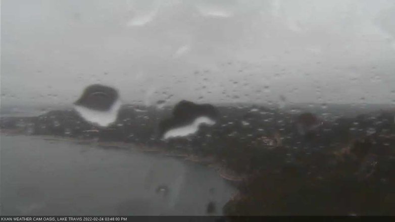 Lake Travis webcam, February 24, 2022 3:45 PM CT