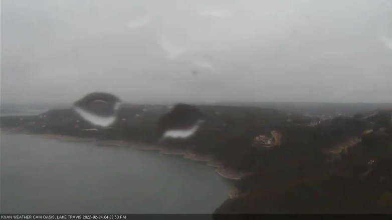 Lake Travis webcam, February 24, 2022 4:25 PM CT