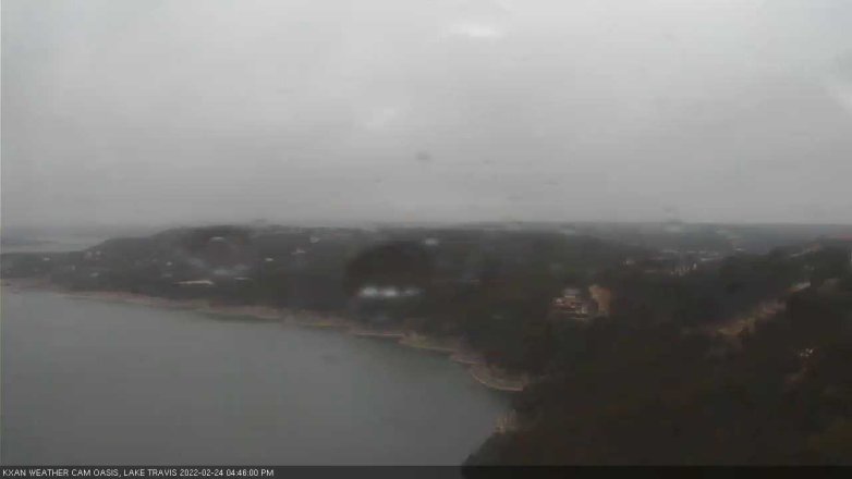 Lake Travis webcam, February 24, 2022 4:45 PM CT