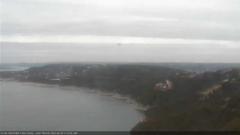 Lake Travis webcam, February 25, 2022 11:25 AM CT