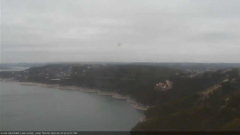 Lake Travis webcam, February 25, 2022 2:25 PM CT