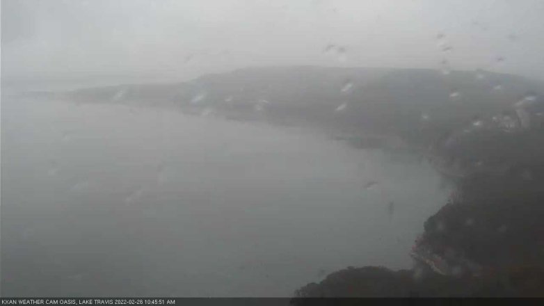 Lake Travis webcam, February 26, 2022 10:45 AM CT