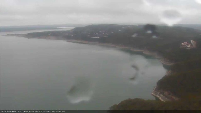 Lake Travis webcam, February 26, 2022 2:25 PM CT