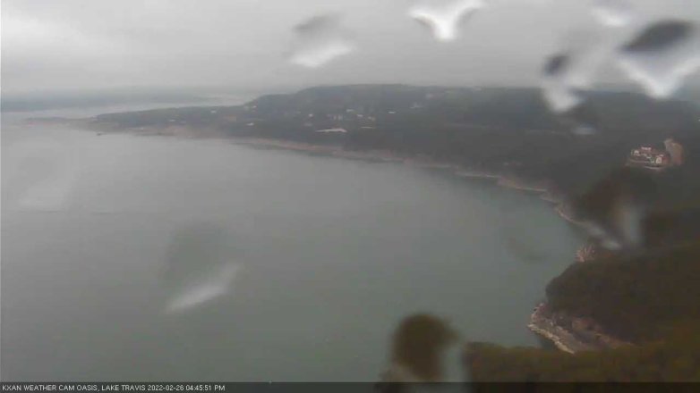 Lake Travis webcam, February 26, 2022 4:45 PM CT