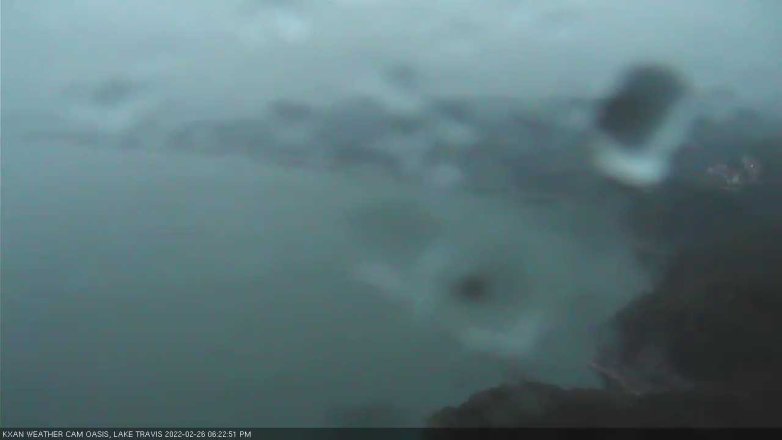 Lake Travis webcam, February 26, 2022 6:25 PM CT