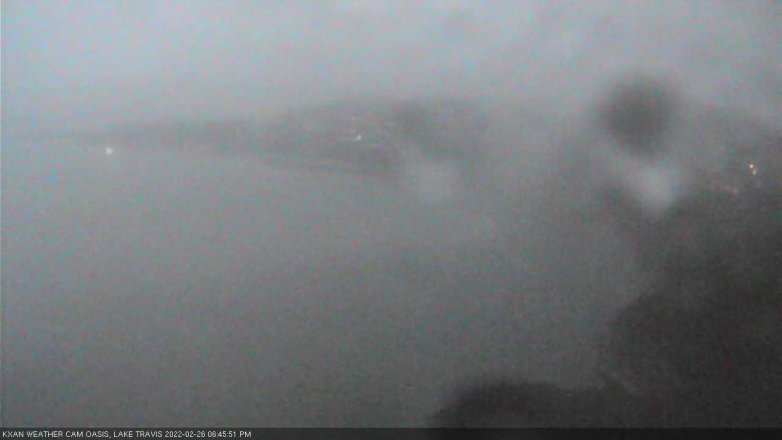 Lake Travis webcam, February 26, 2022 6:45 PM CT