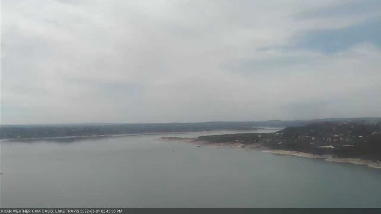 Lake Travis webcam, March 1, 2022 2:45 PM CT