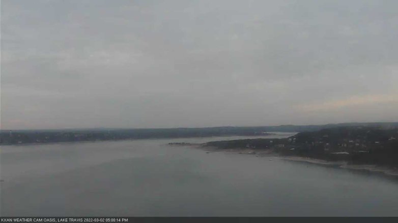 Lake Travis webcam, March 2, 2022 5:00 PM CT
