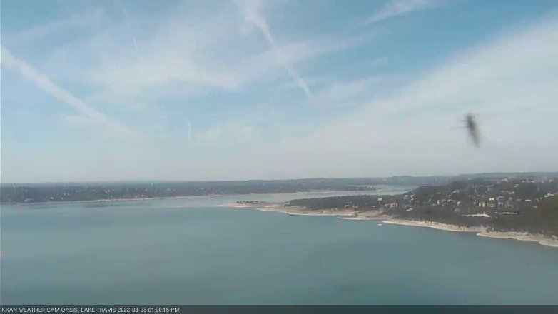 Lake Travis webcam, March 3, 2022 1:00 PM CT