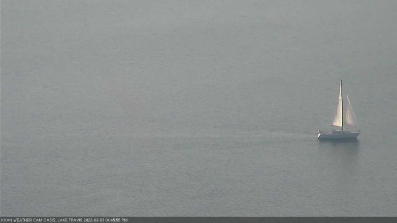 Lake Travis webcam, March 3, 2022 4:45 PM CT