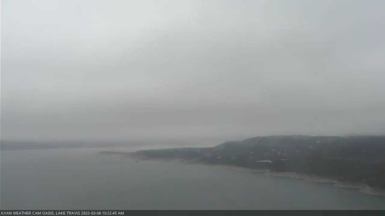 Lake Travis webcam, March 4, 2022 10:25 AM CT
