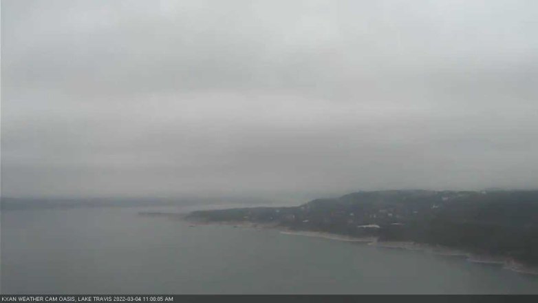 Lake Travis webcam, March 4, 2022 11:00 AM CT