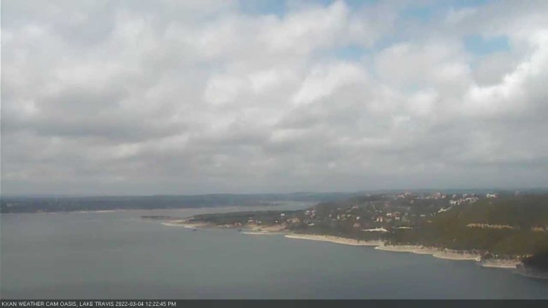 Lake Travis webcam, March 4, 2022 12:25 PM CT