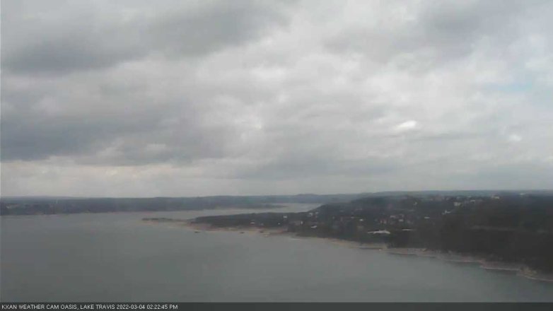 Lake Travis webcam, March 4, 2022 2:25 PM CT