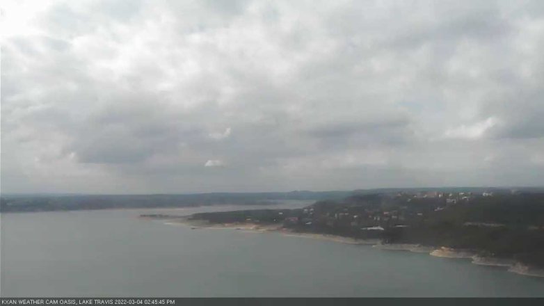 Lake Travis webcam, March 4, 2022 2:45 PM CT