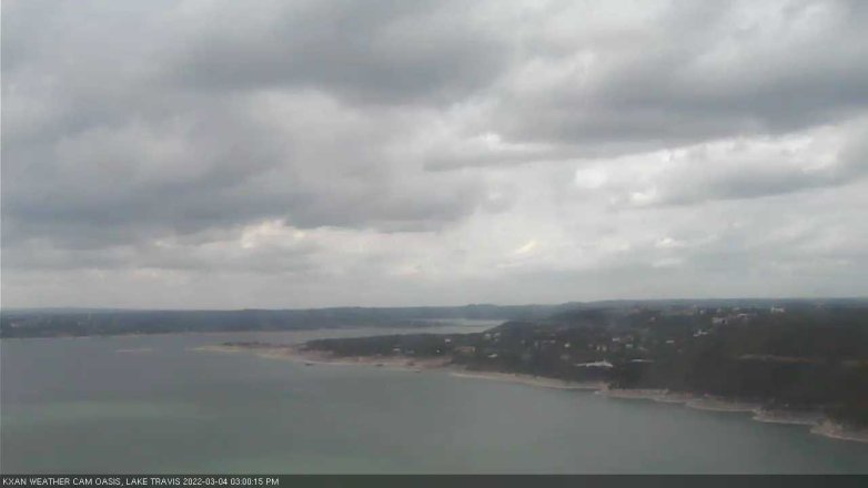 Lake Travis webcam, March 4, 2022 3:00 PM CT