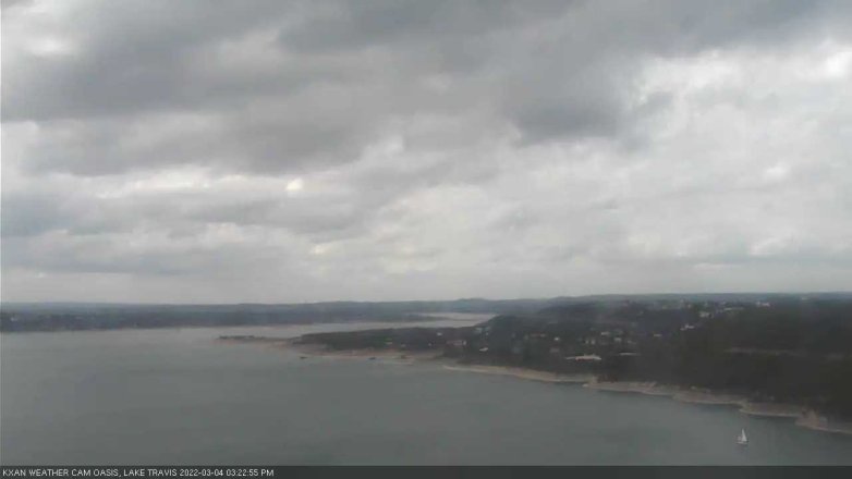 Lake Travis webcam, March 4, 2022 3:25 PM CT