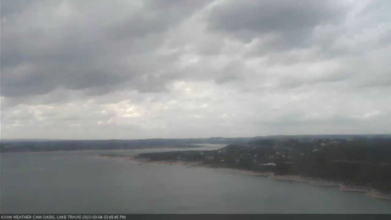 Lake Travis webcam, March 4, 2022 3:45 PM CT