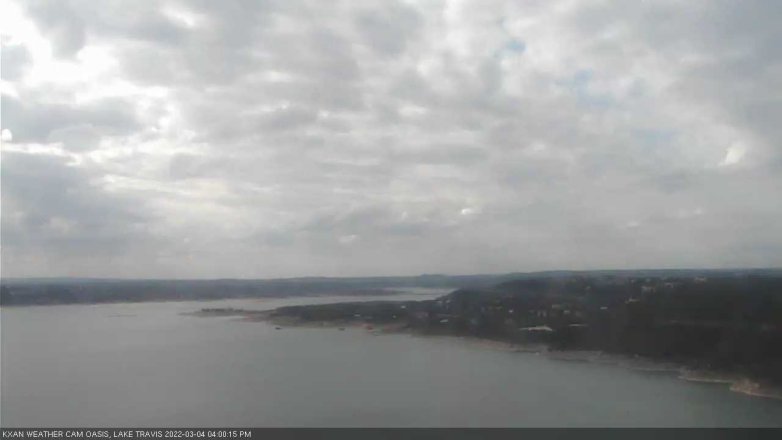 Lake Travis webcam, March 4, 2022 4:00 PM CT